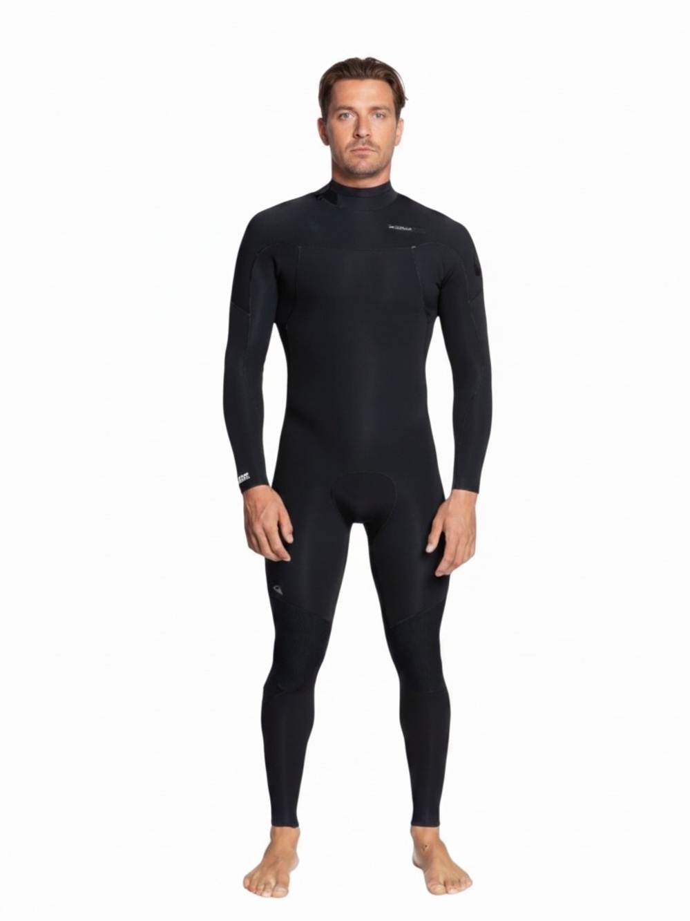 Quiksilver Everyday Sessions 5/4/3mm Back Zip Full Wetsuit Black Mens Size M NEW